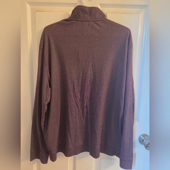 Irridescent Calvin Klein Quarter-Zip Sweater - Picture 5 of 8